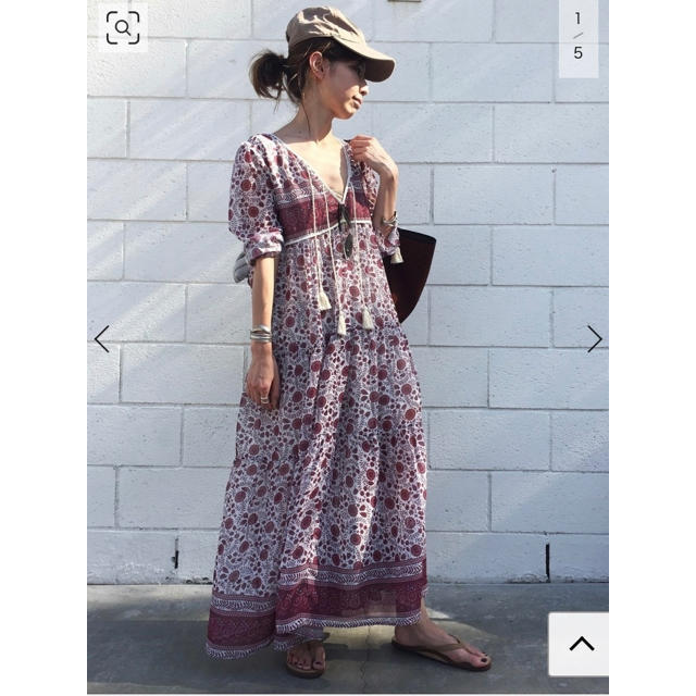 L'Appartement DEUXIEME CLASSE(アパルトモンドゥーズィエムクラス)のCHRISTY DAWN  VINTAGE PALOMA DRESS  レディースのワンピース(ロングワンピース/マキシワンピース)の商品写真