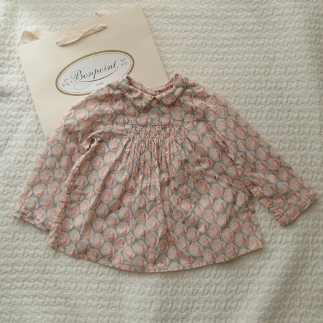 Bonpoint(ボンポワン)のbonpoint リバティブラウス　3a キッズ/ベビー/マタニティのキッズ服女の子用(90cm~)(ブラウス)の商品写真