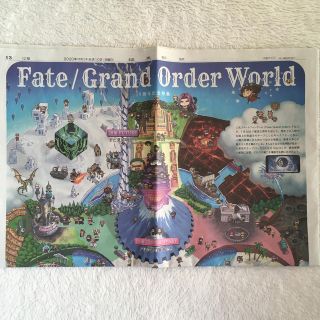 Fate / Grand Order World  読売新聞(印刷物)