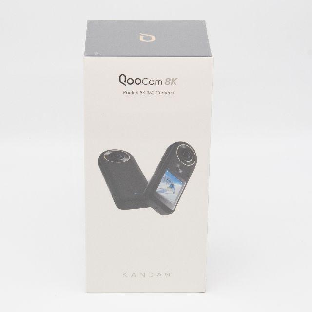 【予約販売品】 KANDAO QooCam8K 新品 純正自撮り棒付属 360度全天球カメラ ビデオカメラ