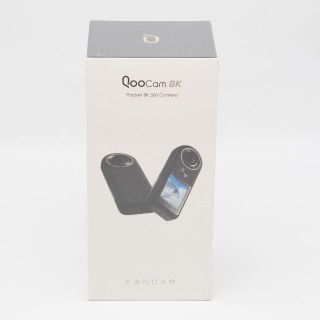 KANDAO QooCam8K 360度全天球カメラ 純正自撮り棒付属 新品 - ビデオカメラ