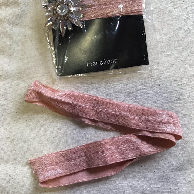 Francfranc(フランフラン)のフランフラン　チョーカー（ピンク） レディースのアクセサリー(ネックレス)の商品写真