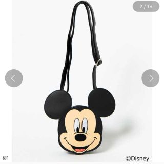 ウィゴー(WEGO)のwe go 別注Disneyミニポシェット　ミッキーマウス(キャラクターグッズ)