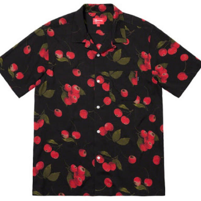 supreme cherry rayon shirts XL