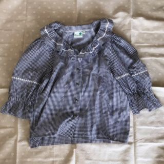 エディットフォールル(EDIT.FOR LULU)の夏物 SALE  EU vintage チェックブラウス(シャツ/ブラウス(半袖/袖なし))