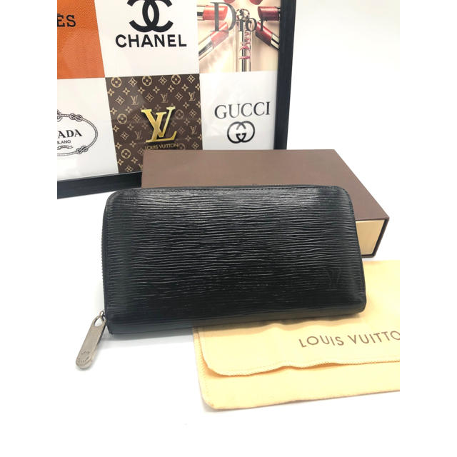 美品✨】◇ヴィトン◇エピ◇ジッピーウォレット◇ブラック 美品✨】◇ヴィトン◇エピ◇ジッピーウォレット◇ブラック