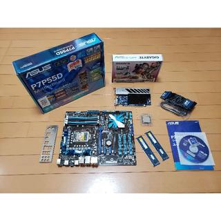 マザーボード CPU メモリー　セット　　Asus　P7P55D-E