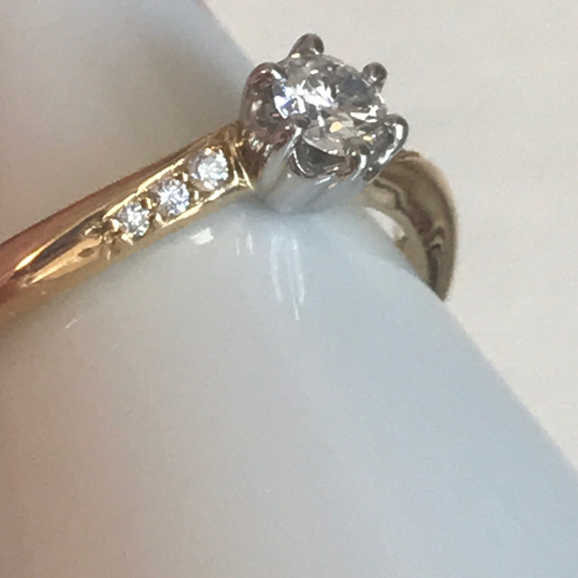 鑑定書付きダイヤモンドリング　11号 定価約20万 レディースのアクセサリー(リング(指輪))の商品写真