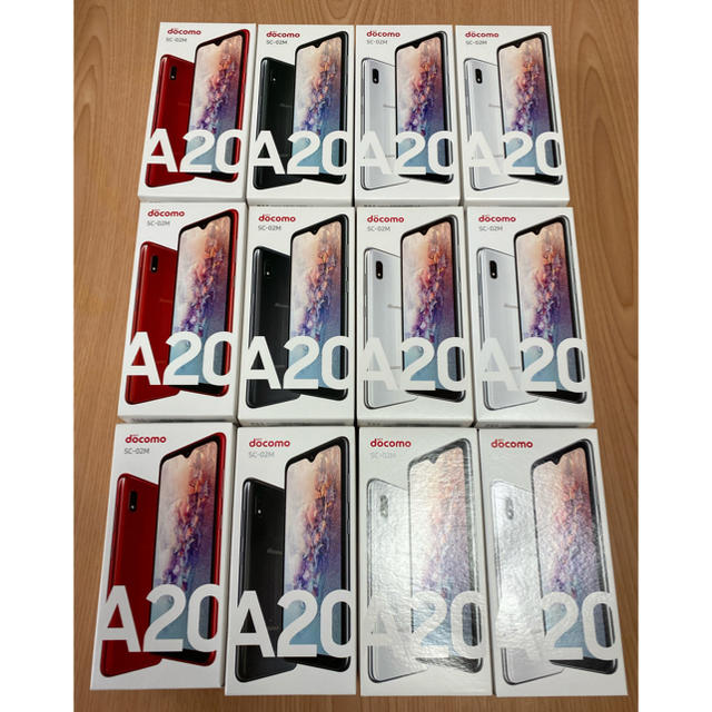 国内正規総代理店アイテム】 NTTdocomo SIMフリー化済 12台 SC-02M