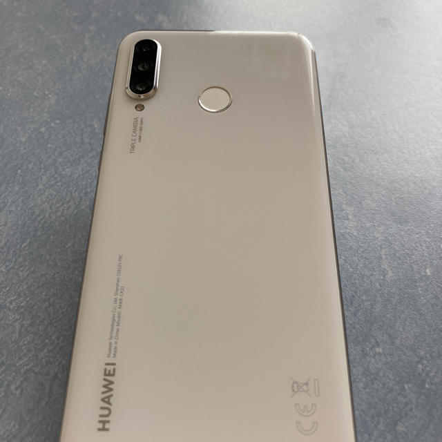 ANDROID(アンドロイド)のhuawei p30lite  simフリー美品 スマホ/家電/カメラのスマートフォン/携帯電話(スマートフォン本体)の商品写真