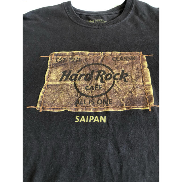 Tetsu様　専用。ハードロックカフェ Ｔシャツ　サイパン　Ｍサイズ メンズのトップス(Tシャツ/カットソー(半袖/袖なし))の商品写真