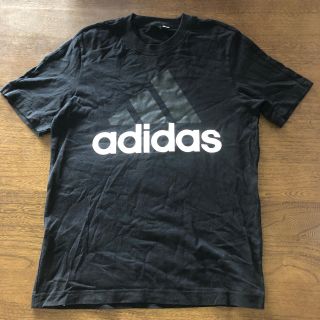 アディダス(adidas)のadidas Tシャツ　ブラック(Tシャツ/カットソー(半袖/袖なし))