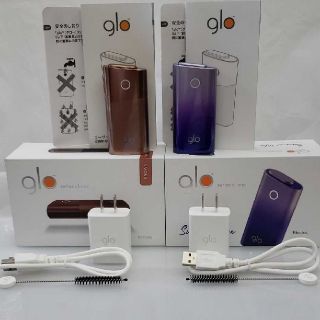 グロー(glo)の新品未使用 2色2台セットglo グロー シリーズ2 mini本体フルセット(タバコグッズ)