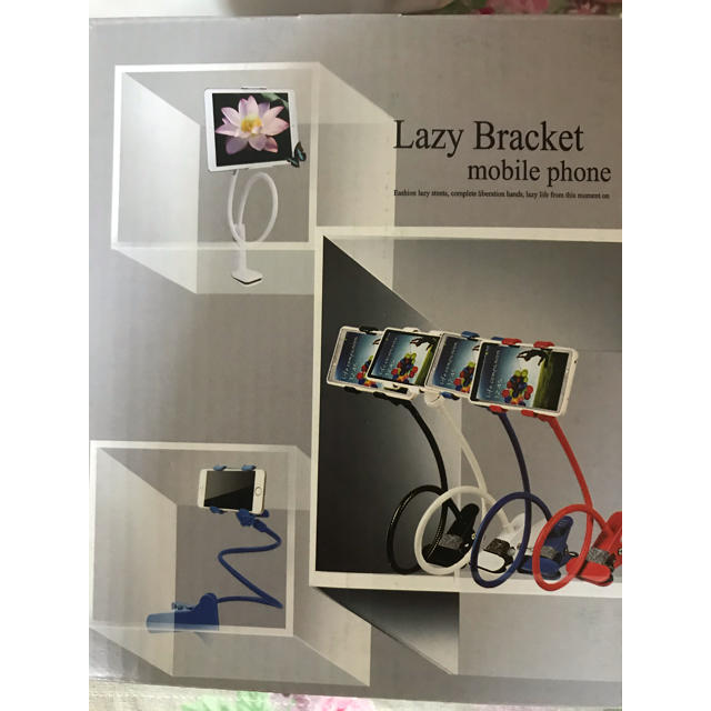 Lazy Bracket スマホスタンド　 スマホ/家電/カメラのスマートフォン/携帯電話(その他)の商品写真