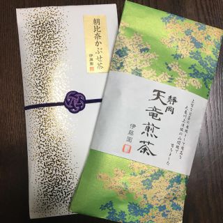 イトウエン(伊藤園)の伊藤園　朝比奈かぶせ茶　静岡天竜煎茶　2セット(茶)