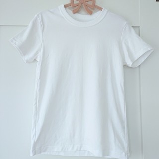 ユニクロ(UNIQLO)のUNIQLO ユニクロ 白 Tシャツ S(Tシャツ(半袖/袖なし))