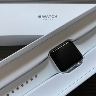 アップルウォッチ(Apple Watch)のApple Watch series3 silver(その他)