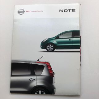 ニッサン(日産)のNOTE カタログ&ディーラーオプションカタログ(カタログ/マニュアル)