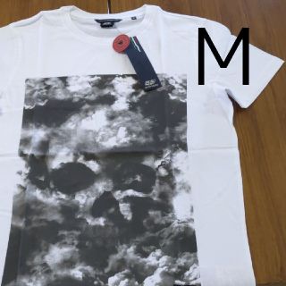 フィフティーファイブディーエスエル(55DSL)の新品 M WH 55DSL Ｔシャツ ホワイト(Tシャツ/カットソー(半袖/袖なし))