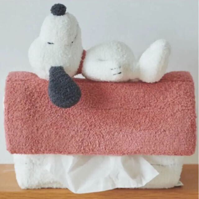 ★極美品　ジェラートピケ　スヌーピー　ティッシュケース snoopy