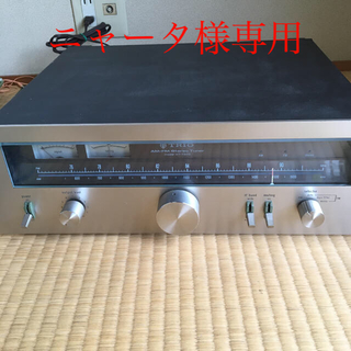 TRIO am-fm ステレオチューナー　kt-7300(ラジオ)