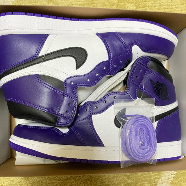 NIKE(ナイキ)のNIKE AJ1 Retro High OG “Court Purple”   メンズの靴/シューズ(スニーカー)の商品写真