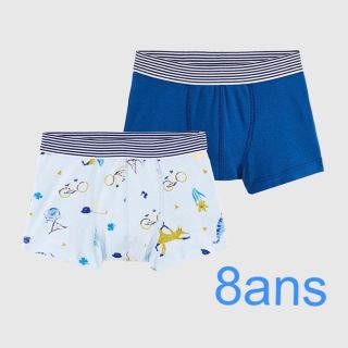 プチバトー(PETIT BATEAU)のプチバトー　新品トランクス2枚組　8ans/128cm(下着)