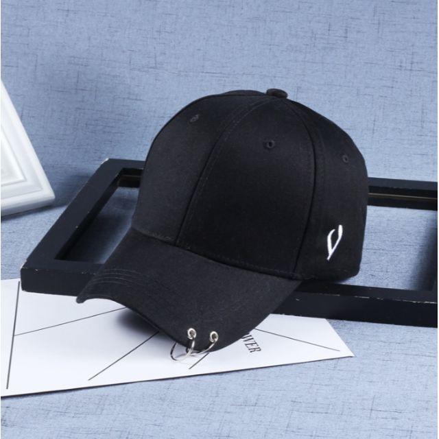 Viprate キャップ 黒 韓国ブランド リング付き帽子 韓流ファッションの通販 By たかはし S Shop ラクマ