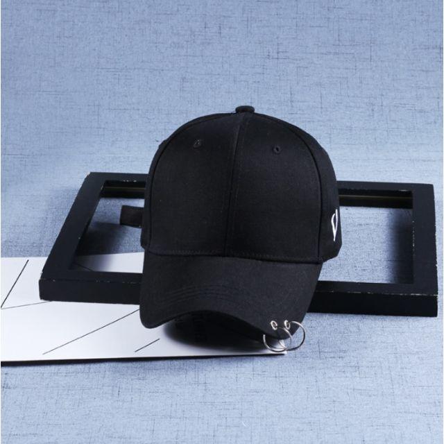Viprate キャップ 黒 韓国ブランド リング付き帽子 韓流ファッションの通販 By たかはし S Shop ラクマ