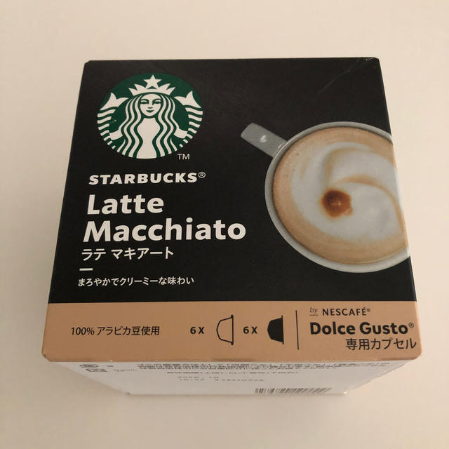 Starbucks Coffee(スターバックスコーヒー)のネスレ　ドルチェグスト　スターバックス　ラテマキアート 食品/飲料/酒の飲料(コーヒー)の商品写真