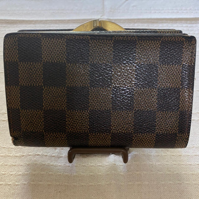 LOUIS VUITTON(ルイヴィトン)のMOON様専用❗️ルイブィトンダミエ がま口折り財布 レディースのファッション小物(財布)の商品写真