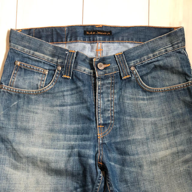 Nudie Jeans(ヌーディジーンズ)のnudie Jeans デニム メンズのパンツ(デニム/ジーンズ)の商品写真