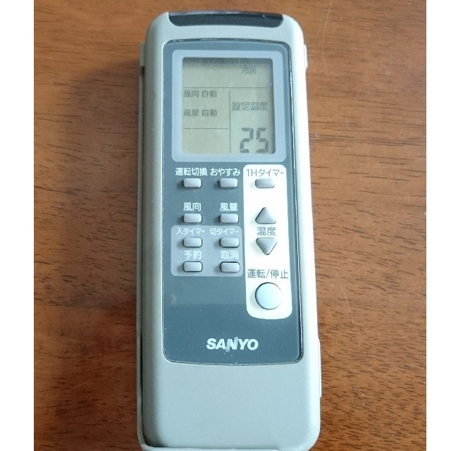 SANYO(サンヨー)の三洋電機 エアコン リモコン スマホ/家電/カメラの冷暖房/空調(エアコン)の商品写真