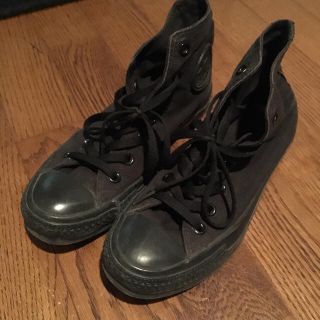 コンバース(CONVERSE)のコンバース ハイカット 黒(スニーカー)