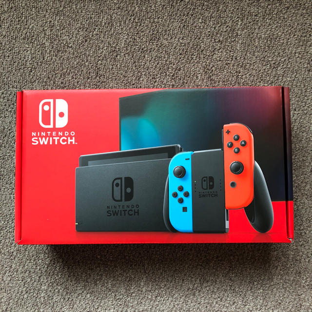 Switch Nintendo スイッチ　任天堂　本体　新品　新モデル　ブラック