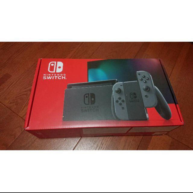 【新品未使用】Nintendo Switch 本体　グレー 新モデル