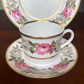 ロイヤルウースター(Royal Worcester)の【美品】ロイヤルウースター★ロイヤルガーデン★トリオ(食器)