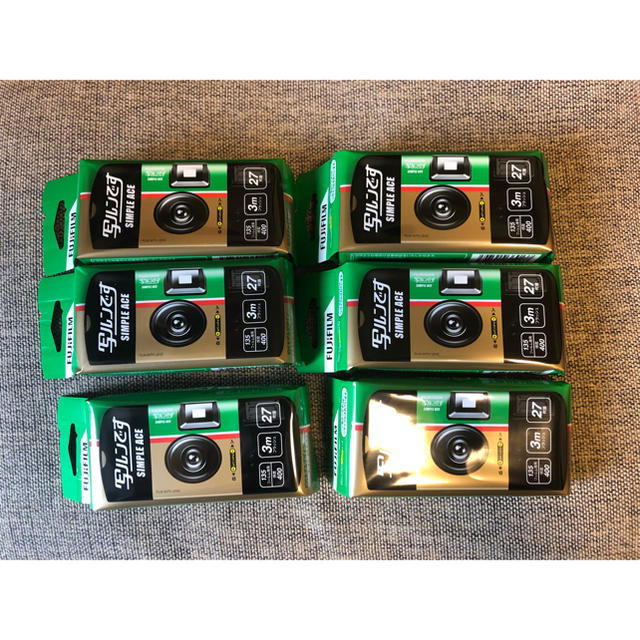 富士フイルム 写ルンです シンプルエース FL27×5点 SP