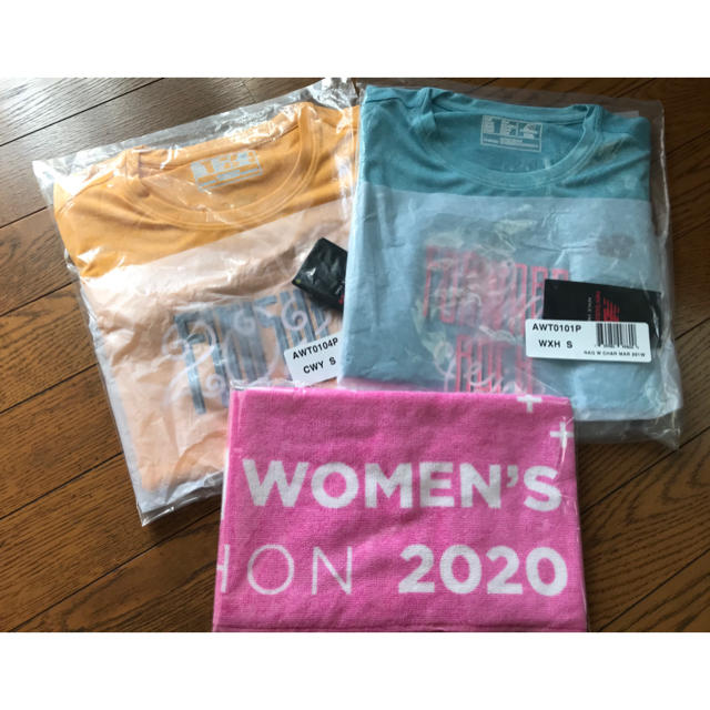 New Balance(ニューバランス)のウィメンズマラソン2020 Tシャツ&タオルセット レディースのトップス(Tシャツ(半袖/袖なし))の商品写真