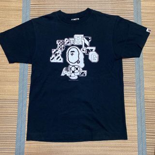 アベイシングエイプ(A BATHING APE)のAPE BAPE BABY MILO  logo camo 迷彩　tシャツ m(Tシャツ/カットソー(半袖/袖なし))