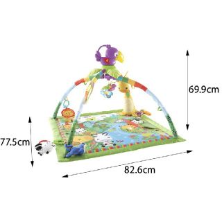 フィッシャープライス(Fisher-Price)のミック71724様専用 フィッシャープライスレインフォレスト・デラックスジムII(ベビージム)