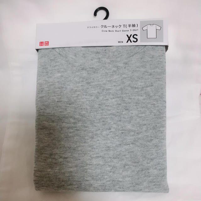 UNIQLO(ユニクロ)のドライカラー クルーネックＴ（半袖）MEN XS メンズのトップス(Tシャツ/カットソー(半袖/袖なし))の商品写真