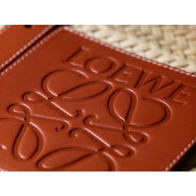 バッグ Loewe バスケットバッグM ナチュラル/タン 8月入!お値下げ