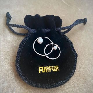 ファーファー(fur fur)のFURFUR パールリング(リング(指輪))