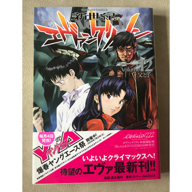 角川書店(カドカワショテン)の新世紀エヴァンゲリオン　12巻 エンタメ/ホビーの漫画(少年漫画)の商品写真