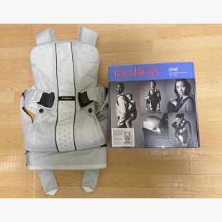 ベビービョルン(BABYBJORN)のベビーキャリアone メッシュ　グレー(その他)