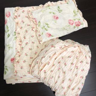 ローラアシュレイ(LAURA ASHLEY)のローラアシュレイ　ベッドリネン　シングル(シーツ/カバー)