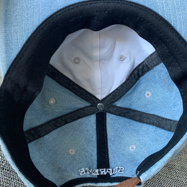 Supreme Washed Chambray SLogo6-Panelcap