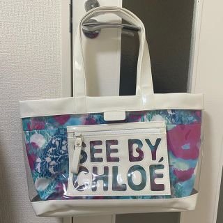 【SEE BY CHLOE】クリアビニールバッグ　シーバイクロエ　夏