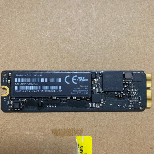 Apple 純正 128GB SSD Macbook Air / Pro